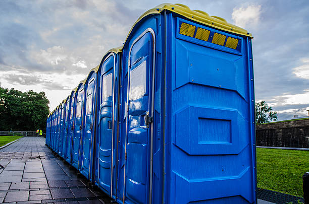 Porta potty delivery and setup in Pennville, PA